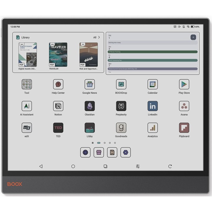 BOOX Tab X C – 13,3" Farb-ePaper-Tablet mit Android 13 & Stylus-Unterstützung