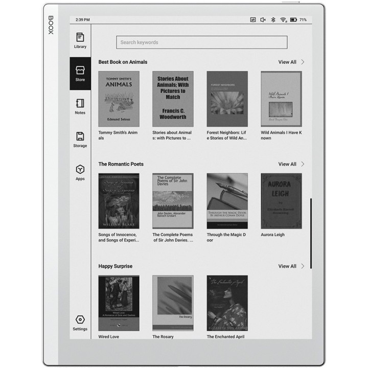 BOOX Go 10.3 Gen II Lumi / Gen 2 Lumi – ePaper Tablet with Front Light