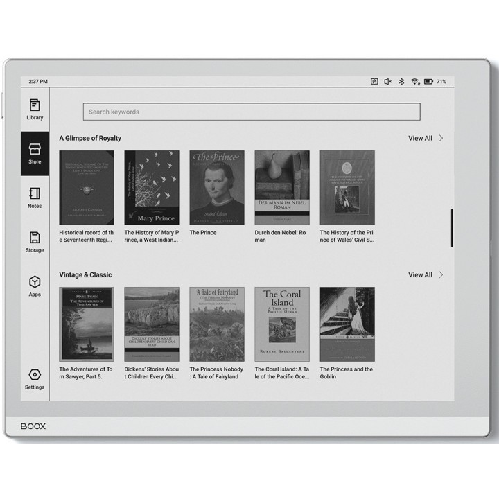 BOOX Go 10.3 Gen II Lumi / Gen 2 Lumi – ePaper Tablet with Front Light